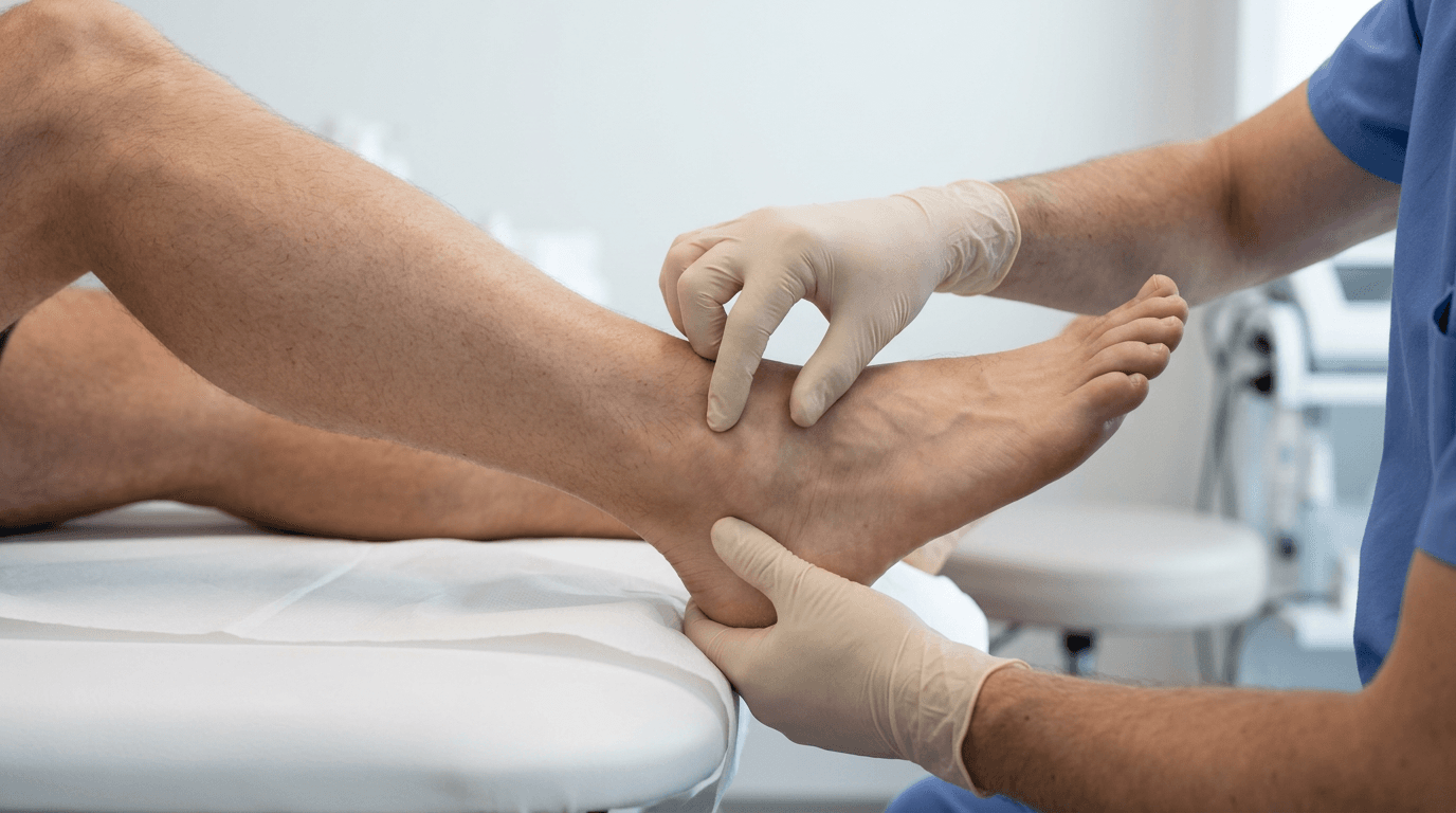 Douleurs musculosquelettiques du pied et de la cheville